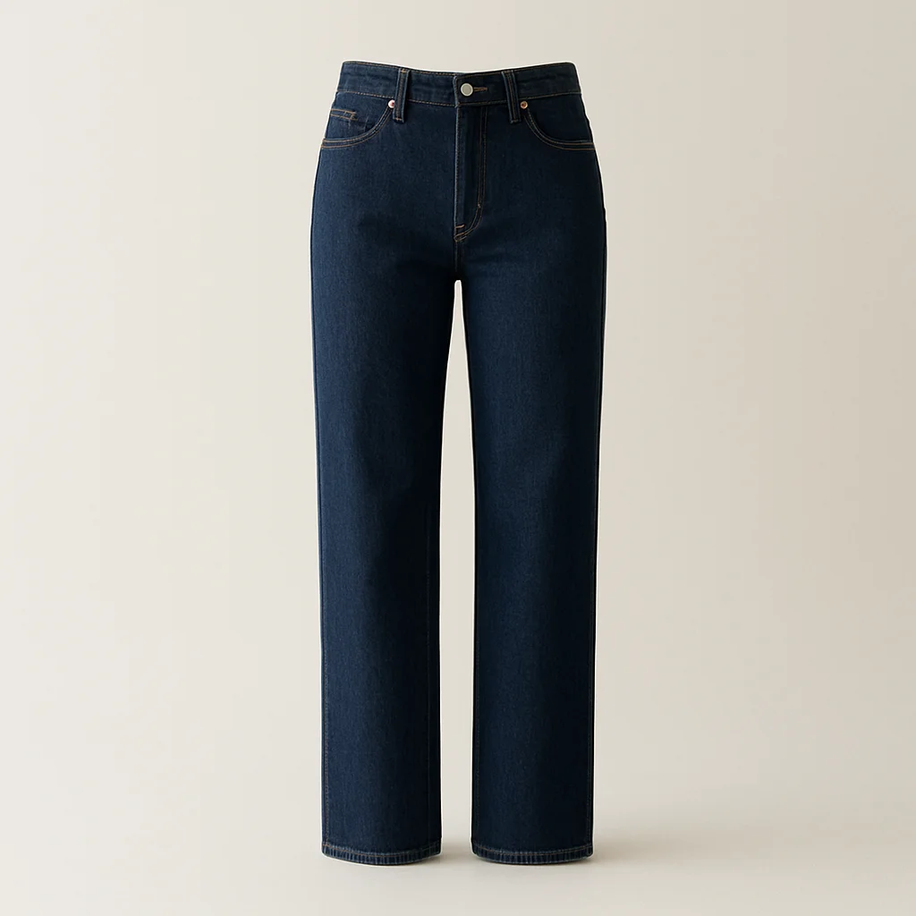 Indigo Straight Jeans